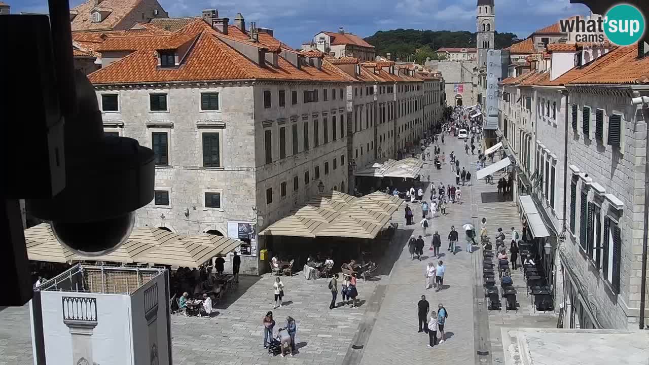 Kamera v živo Dubrovnik Stradun / Placa