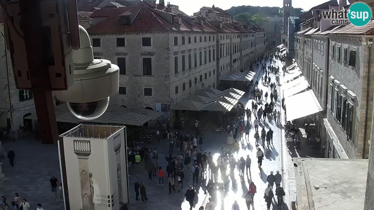 Webcam live Dubrovnik – panorama della città vecchia