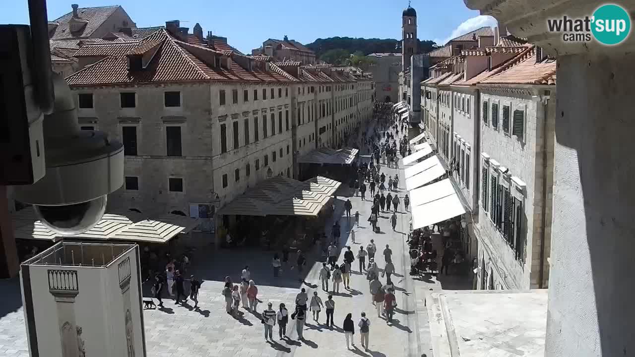 Kamera v živo Dubrovnik Stradun / Placa