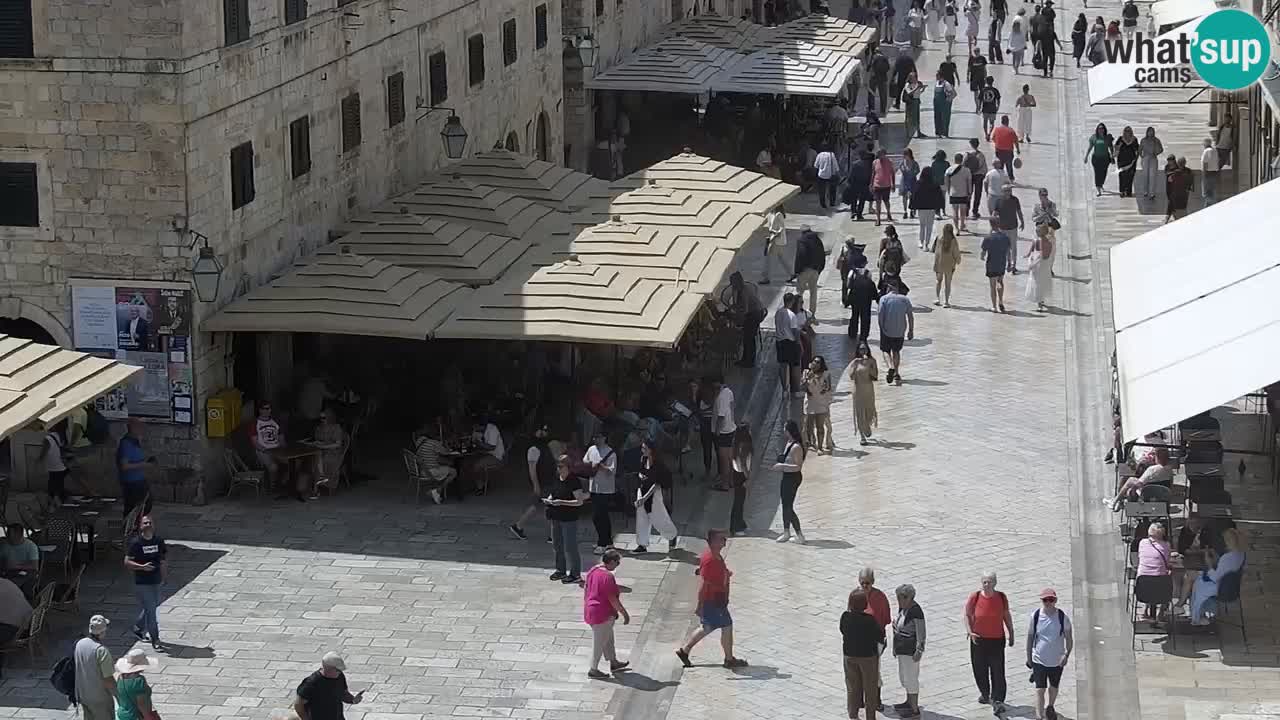 Webcam live Dubrovnik – panorama della città vecchia