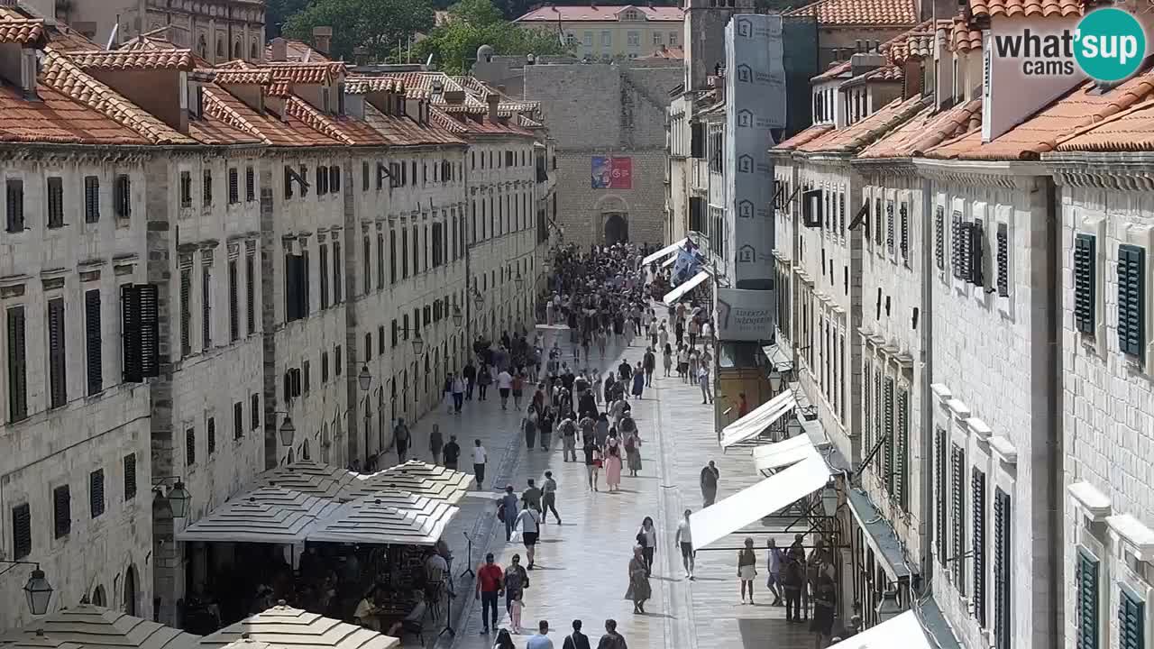 Webcam Dubrovnik – panorama de la Ciudad Vieja