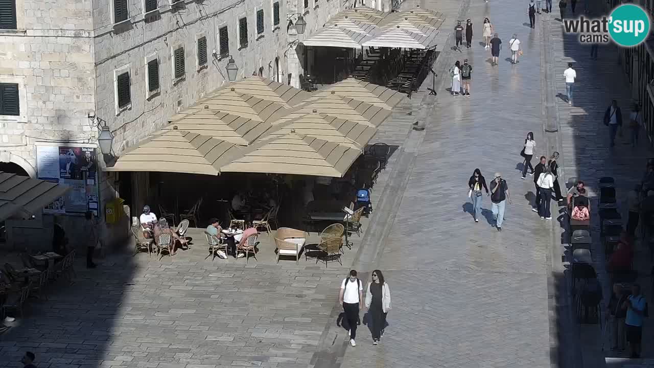 Livecam Dubrovnik Stradun