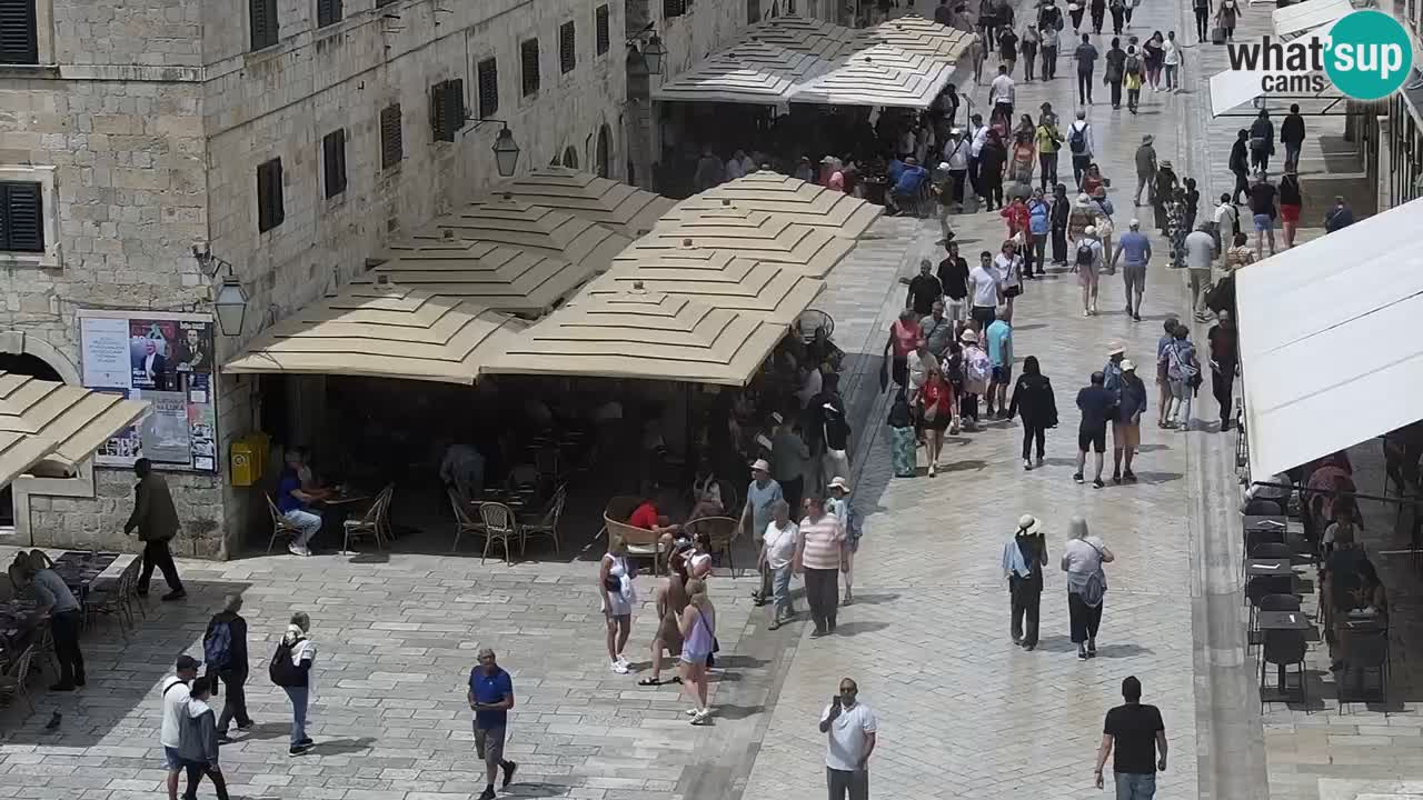 Livecam Dubrovnik Stradun