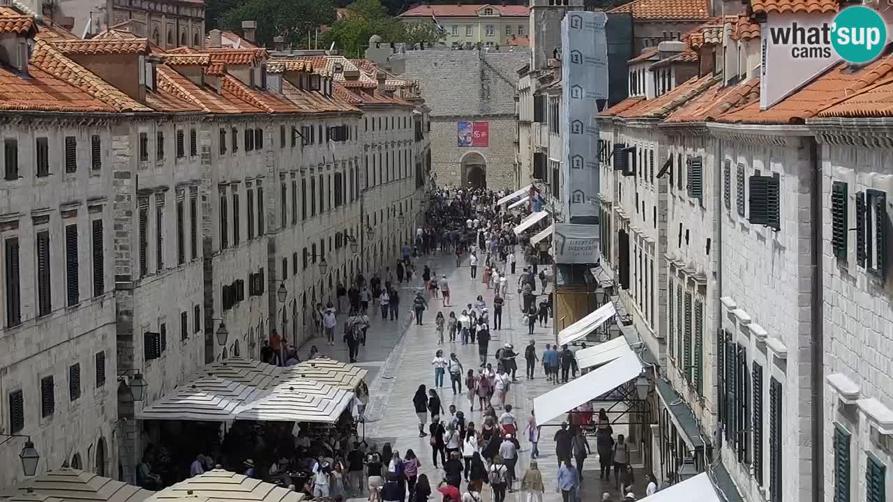 Livecam Dubrovnik Stradun