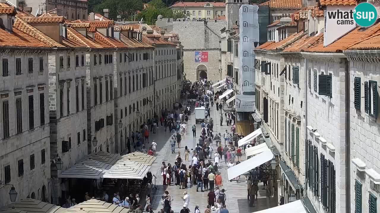 Webcam Ragusa (Dubrovnik) Stradun