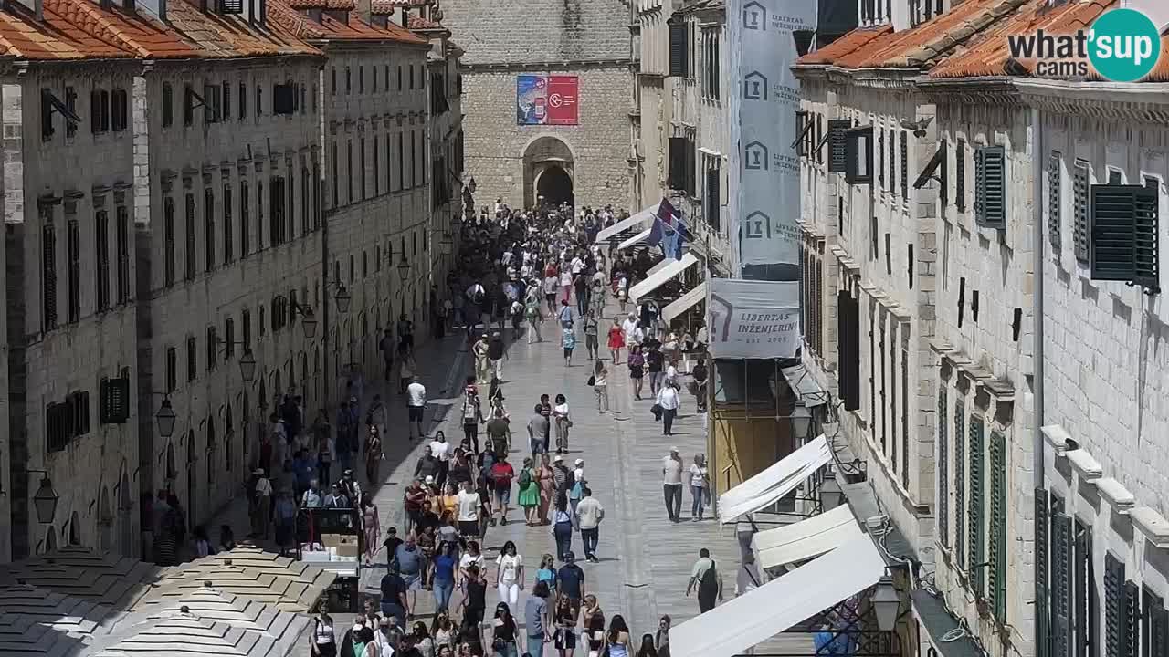 Livecam Dubrovnik Stradun