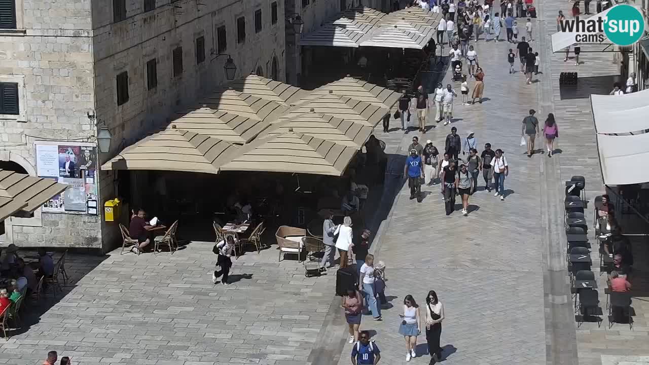 Live Webcam Dubrovnik Stradun