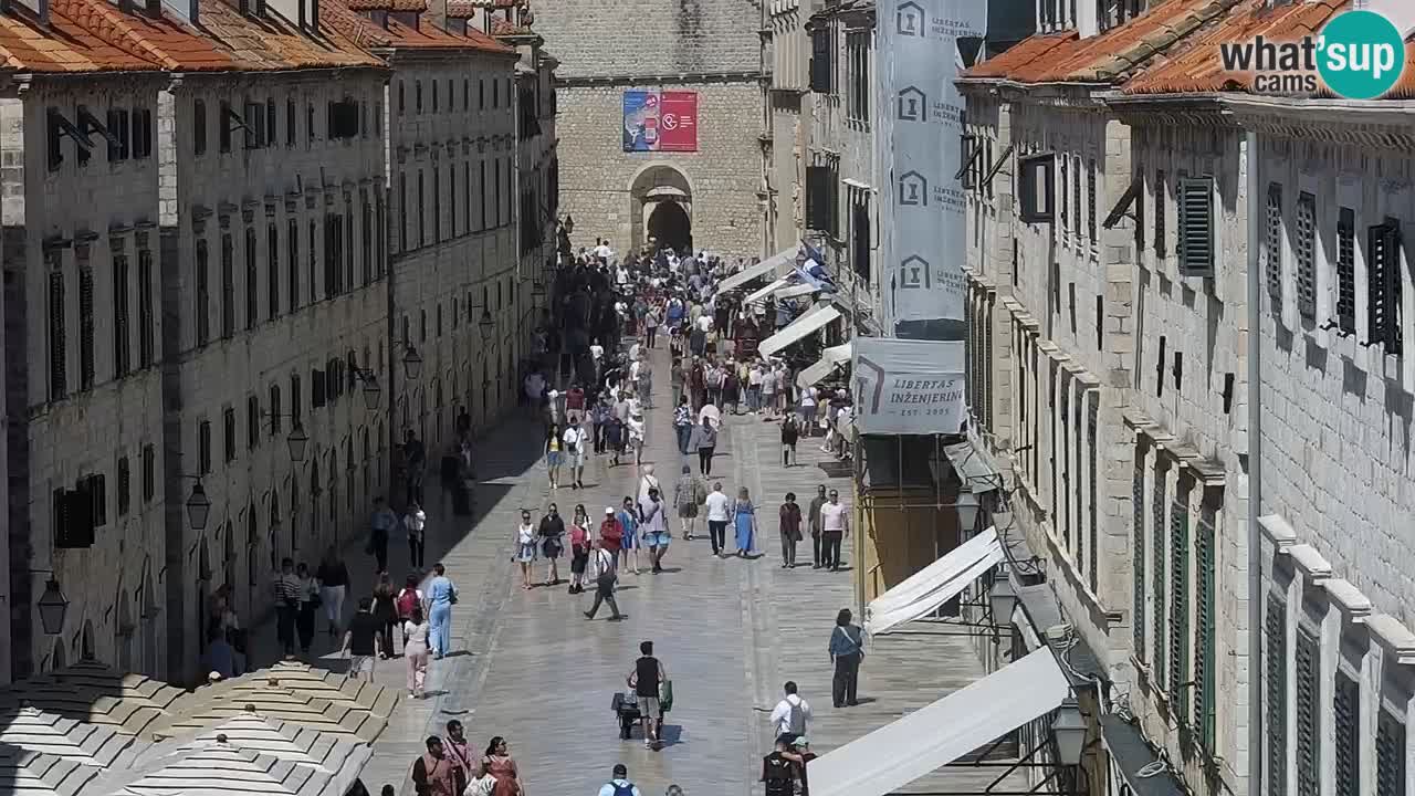 Livecam Dubrovnik Stradun
