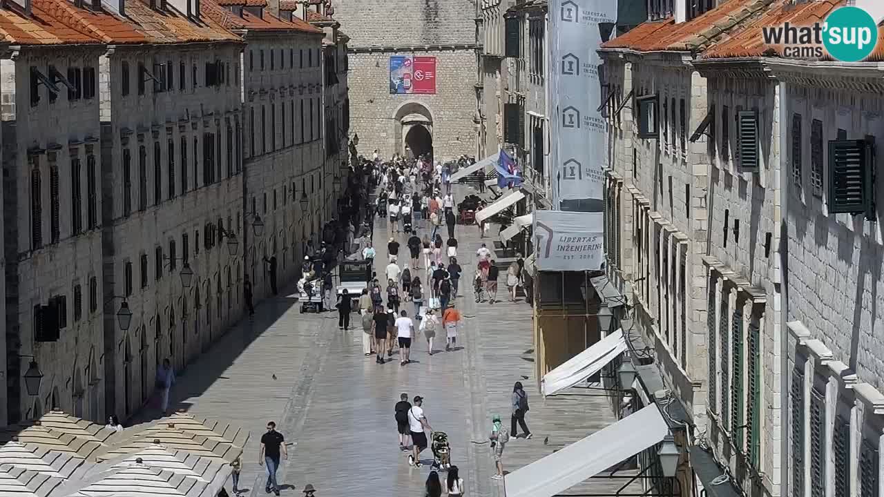 Kamera v živo Dubrovnik Stradun / Placa