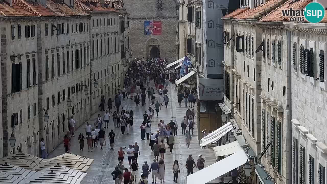Webcam Dubrovnik – panorama de la vieille ville