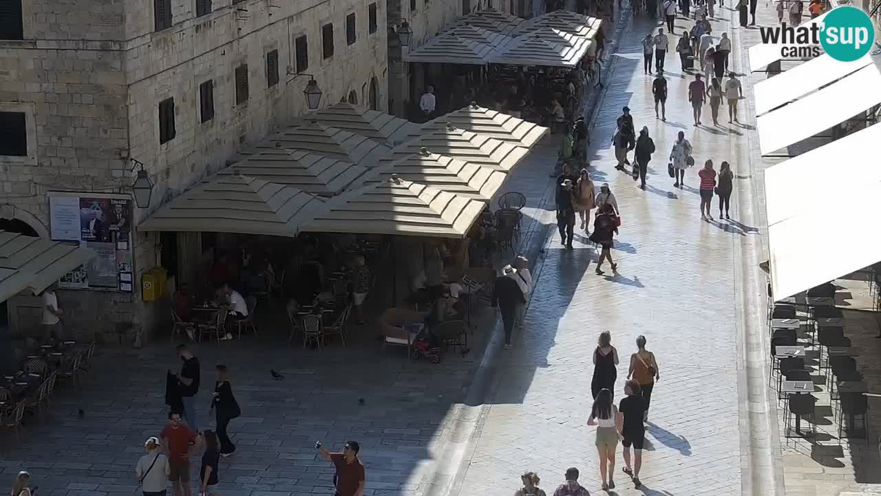 Kamera v zivo Dubrovnik – panorama na stari del mesta