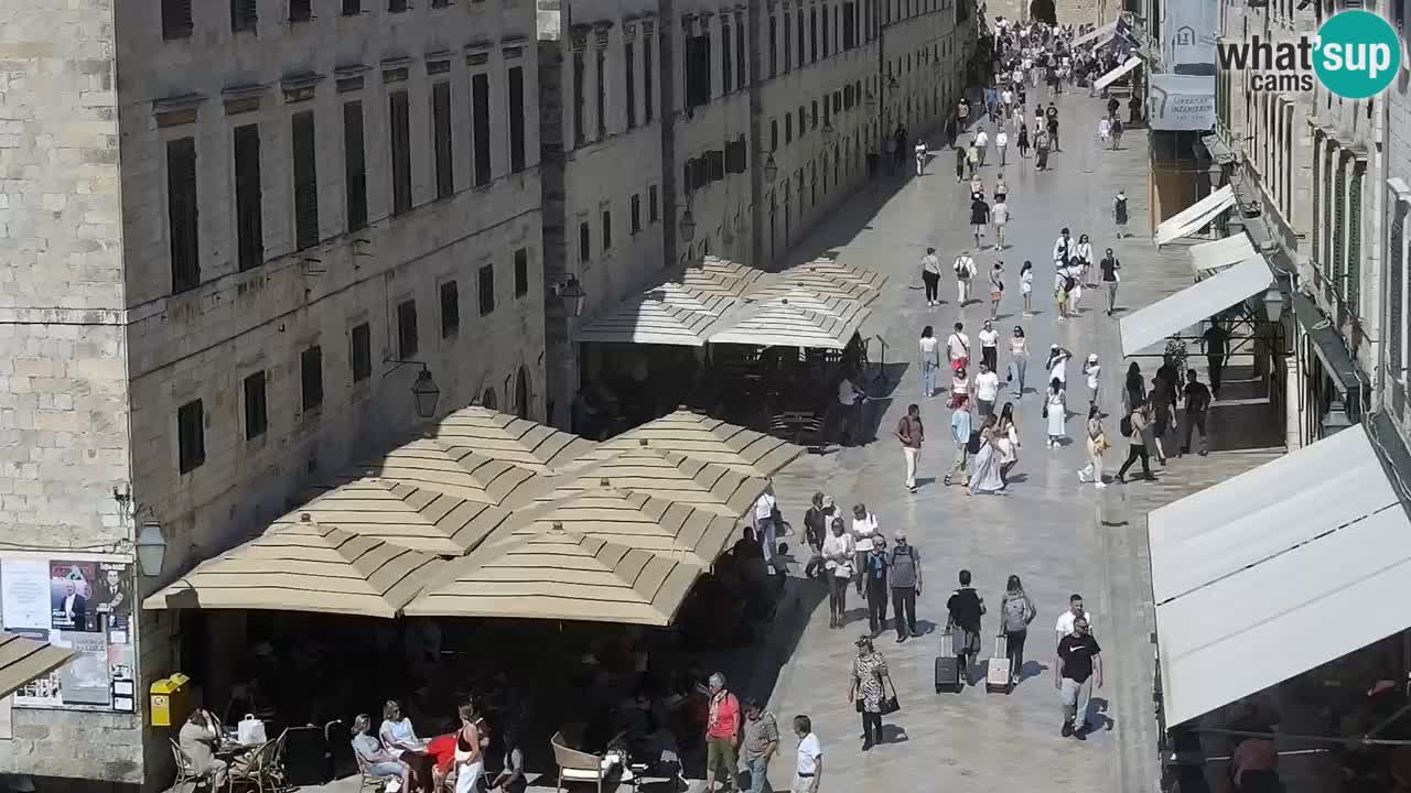 Webcam Dubrovnik – panorama de la vieille ville