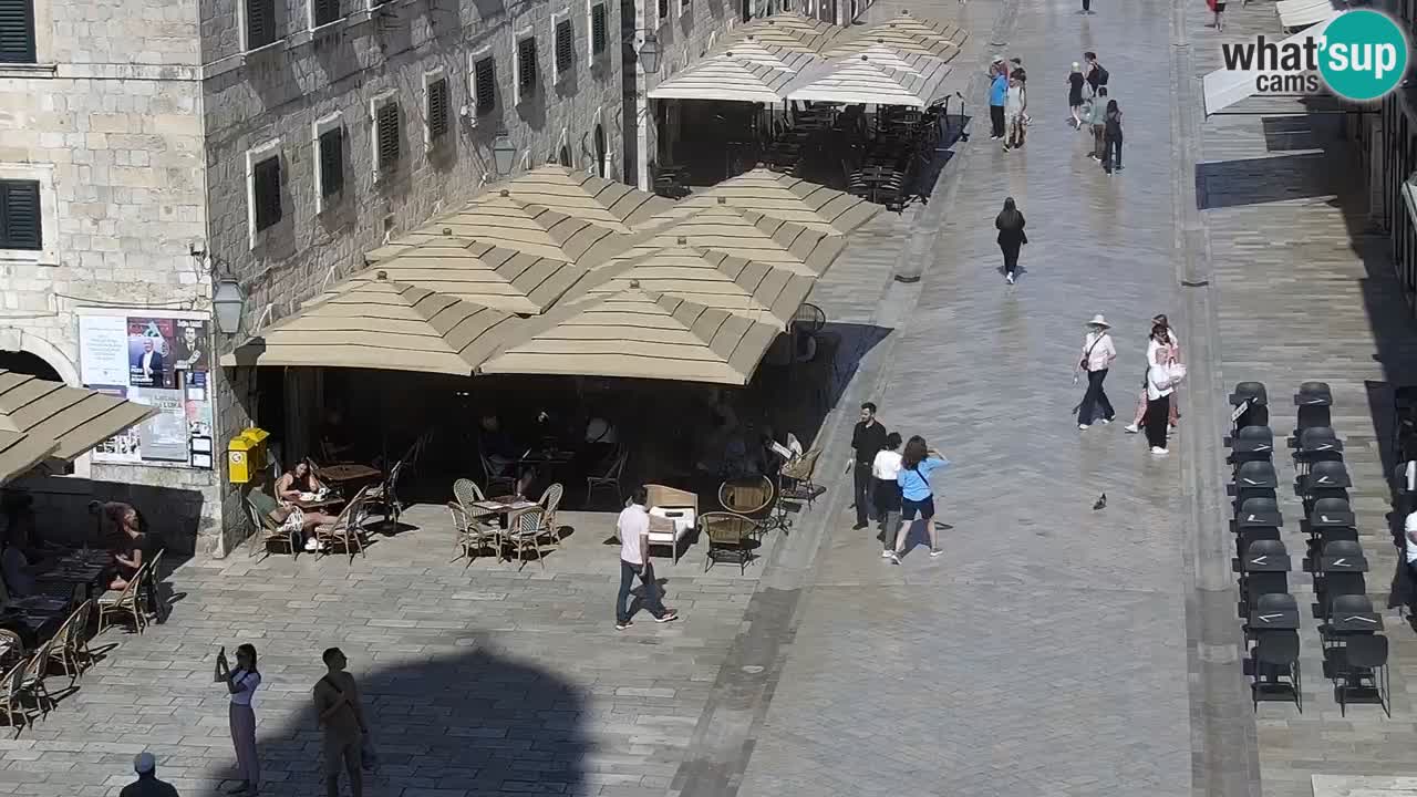 Kamera v živo Dubrovnik Stradun / Placa