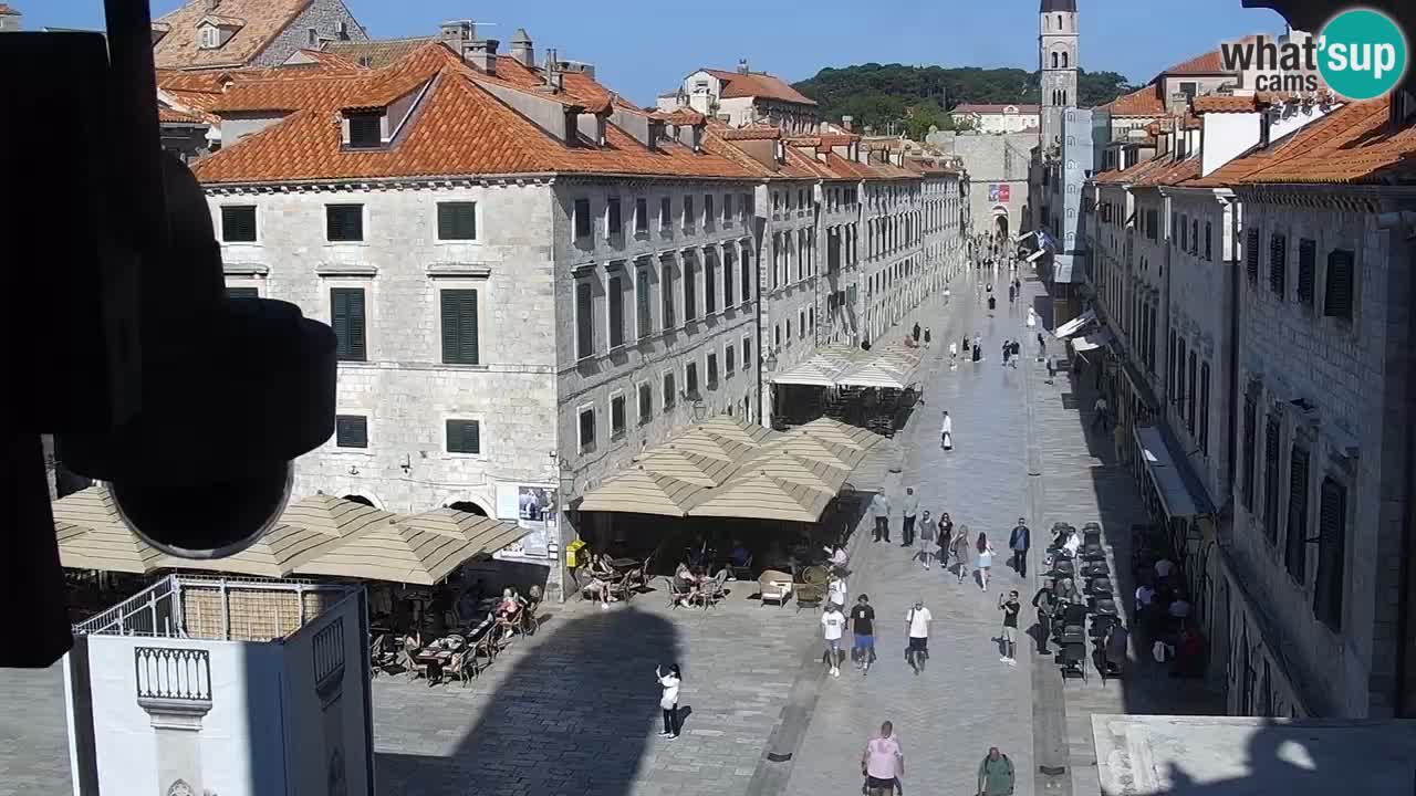 Kamera v živo Dubrovnik Stradun / Placa