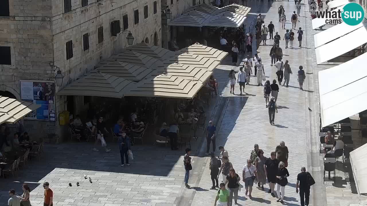 Webcam live Dubrovnik – panorama della città vecchia