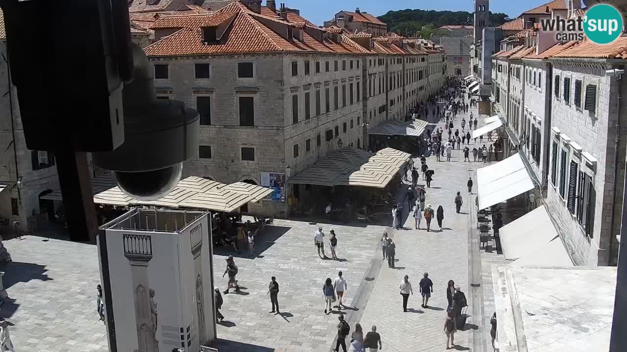 Webcam live Dubrovnik – panorama della città vecchia