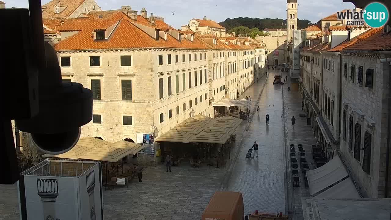 Webcam Dubrovnik – panorama de la vieille ville