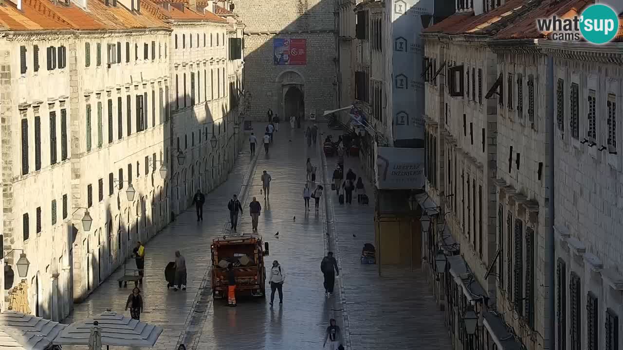 Webcam live Dubrovnik – panorama della città vecchia
