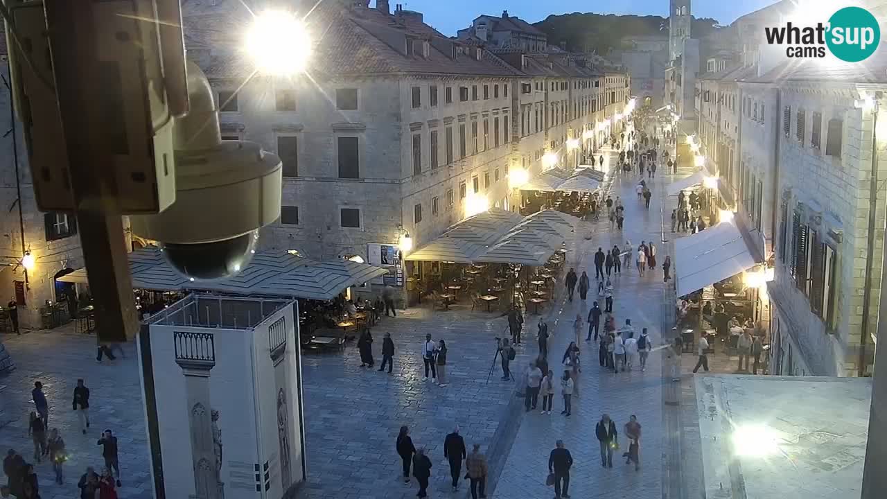 Live Webcam Dubrovnik Stradun