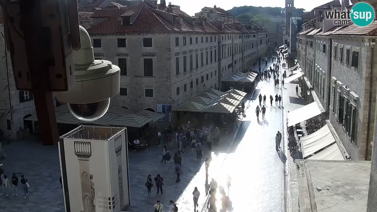 Kamera v zivo Dubrovnik – panorama na stari del mesta