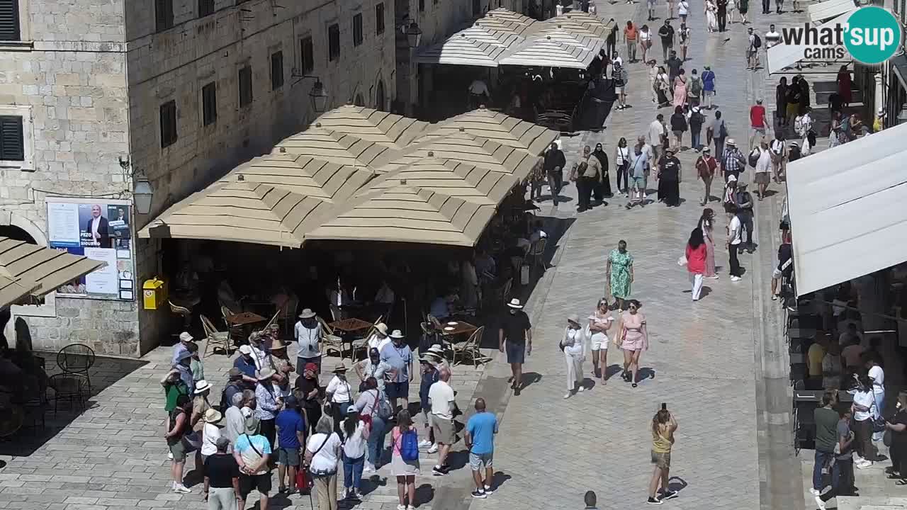 Webcam live Dubrovnik – panorama della città vecchia