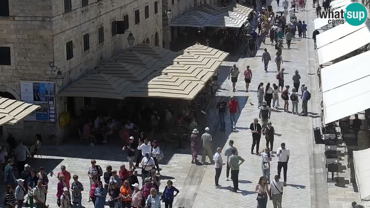 Kamera v živo Dubrovnik Stradun / Placa