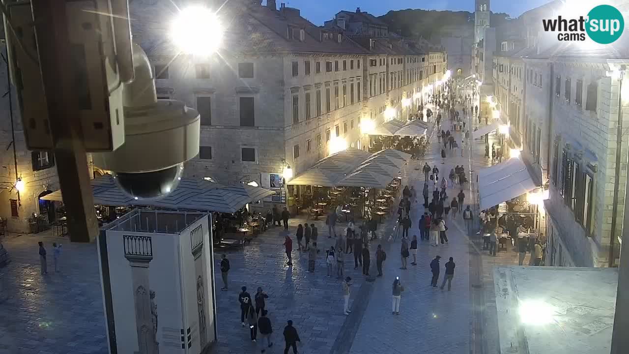 Webcam live Dubrovnik – panorama della città vecchia