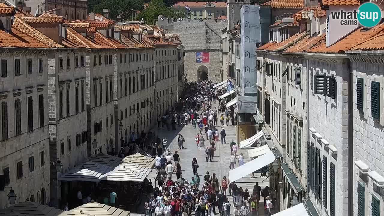 Kamera v živo Dubrovnik Stradun / Placa