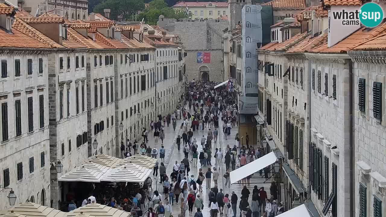 Live Webcam Dubrovnik Stradun