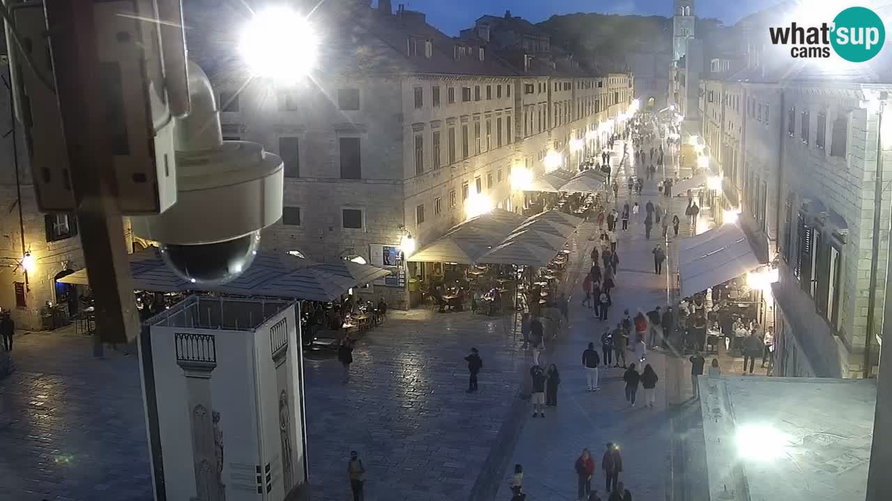 Kamera v zivo Dubrovnik – panorama na stari del mesta