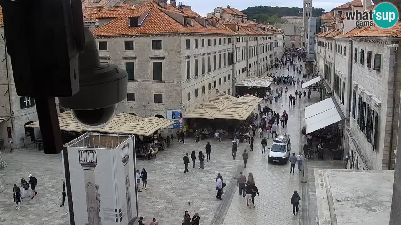 Live Webcam Dubrovnik Stradun