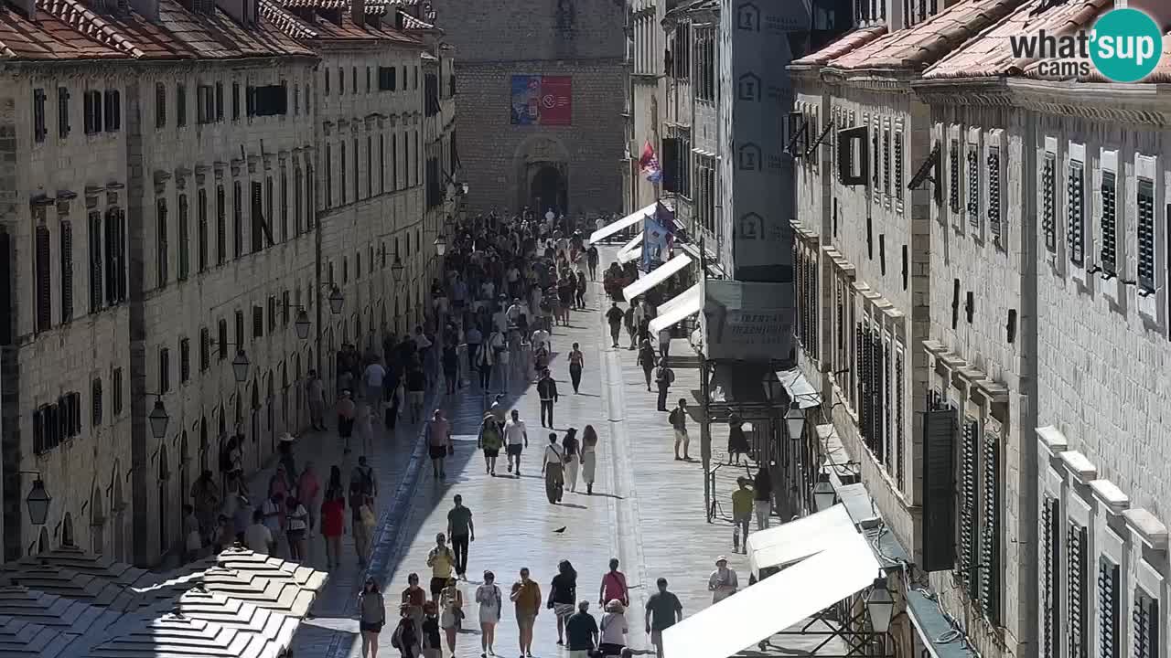 Webcam live Dubrovnik – panorama della città vecchia