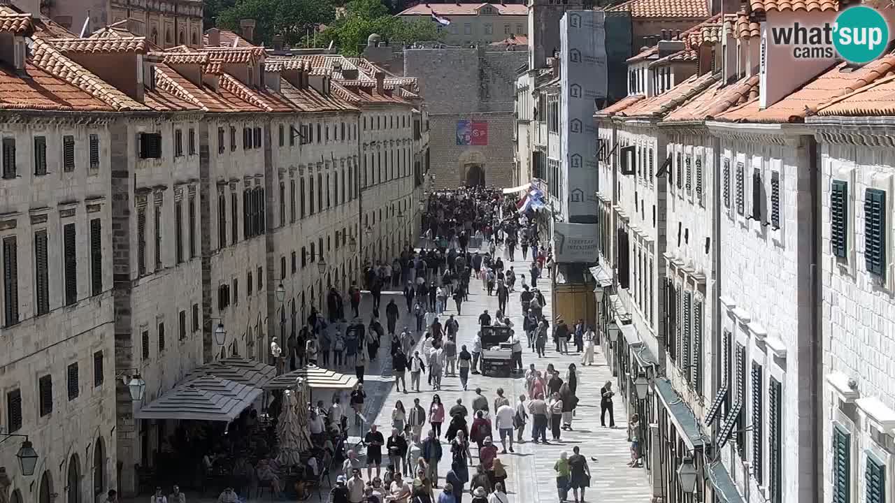 Webcam Ragusa (Dubrovnik) Stradun