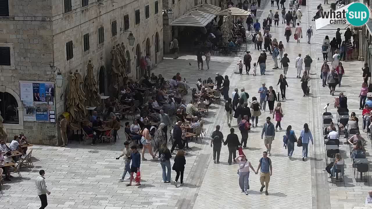 Kamera v živo Dubrovnik Stradun / Placa