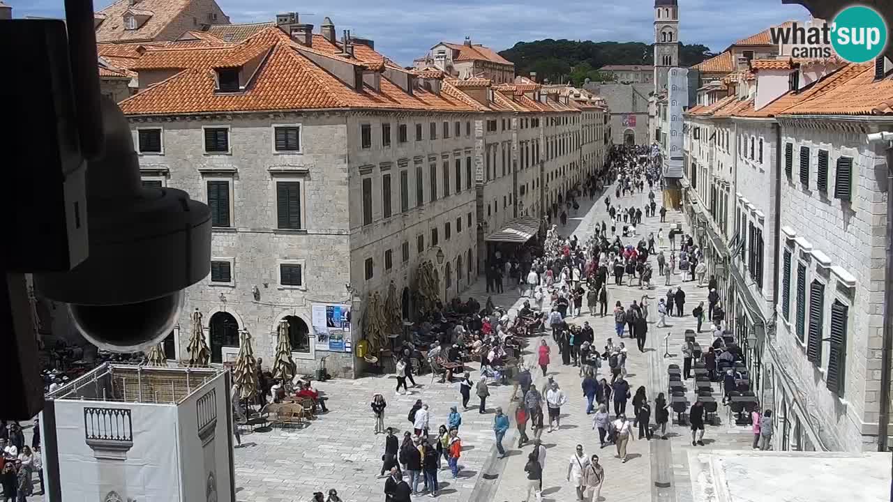 Webcam live Dubrovnik – panorama della città vecchia