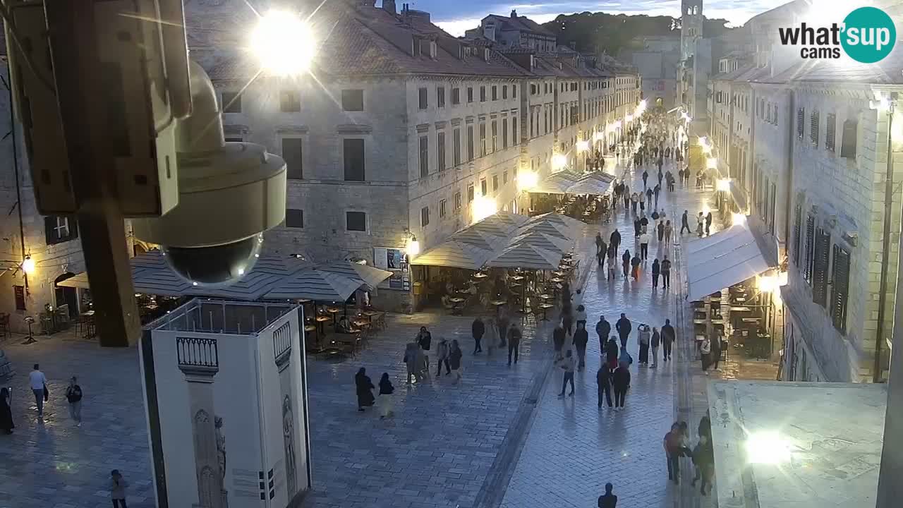 Live Webcam Dubrovnik Stradun