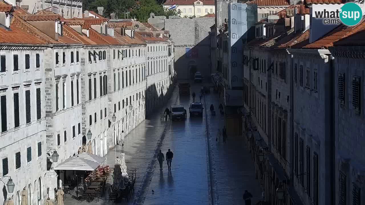 Live Webcam Dubrovnik Stradun