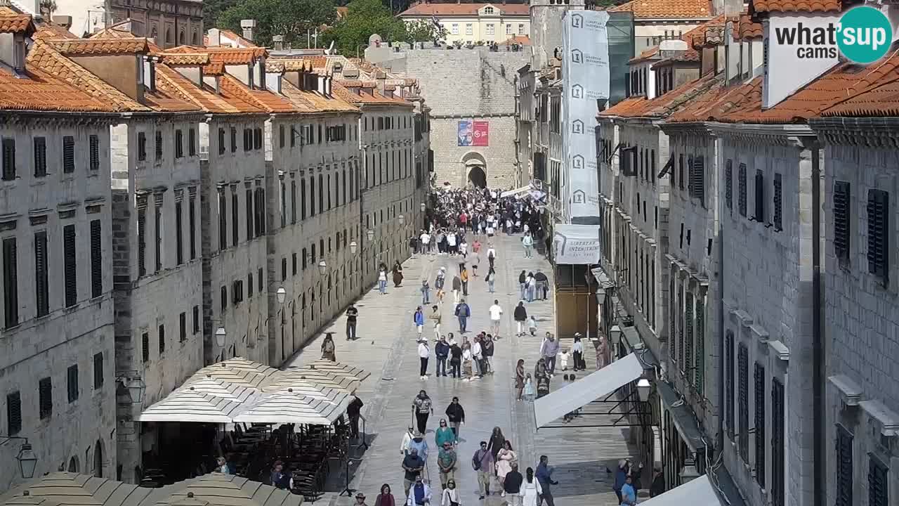 Webcam Ragusa (Dubrovnik) Stradun