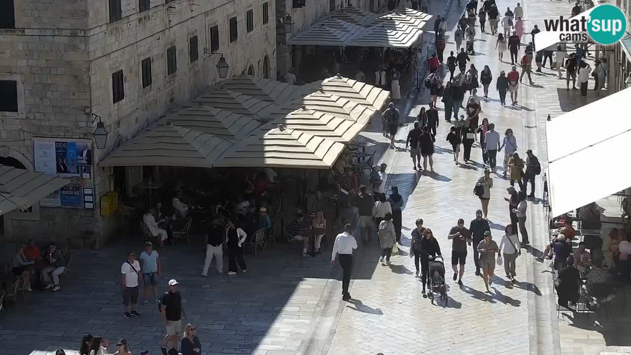Webcam Dubrovnik – panorama de la vieille ville