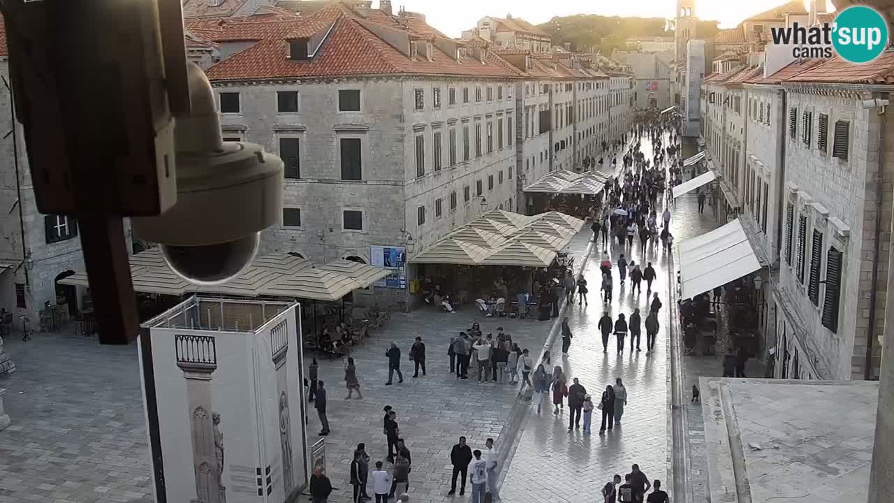 Webcam live Dubrovnik – panorama della città vecchia