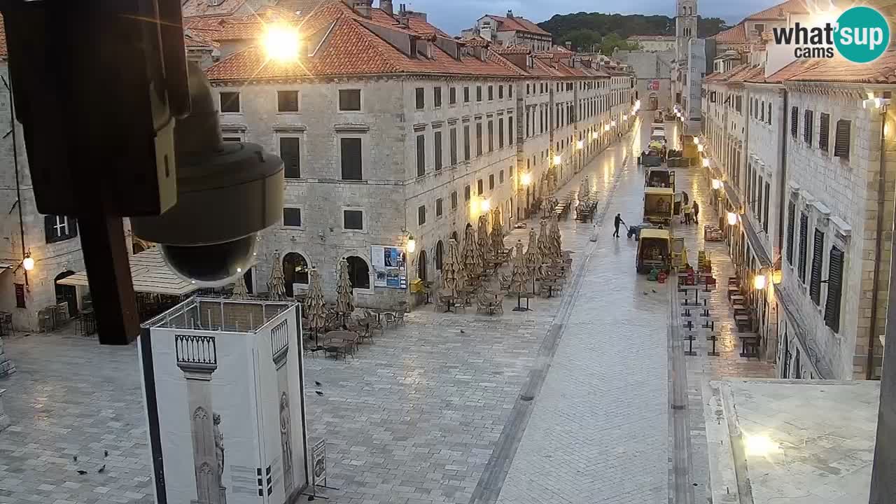 Live Webcam Dubrovnik Stradun