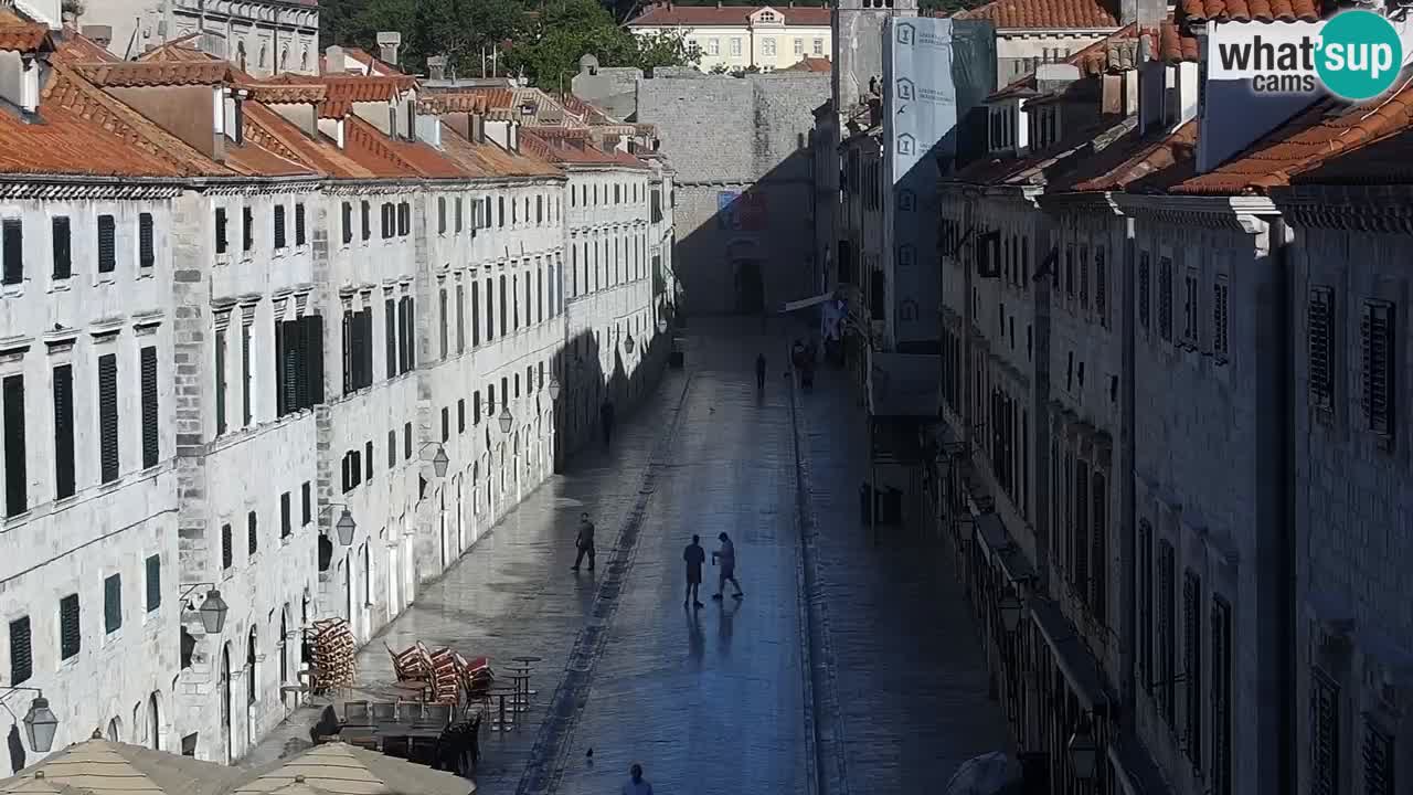 Live Webcam Dubrovnik Stradun