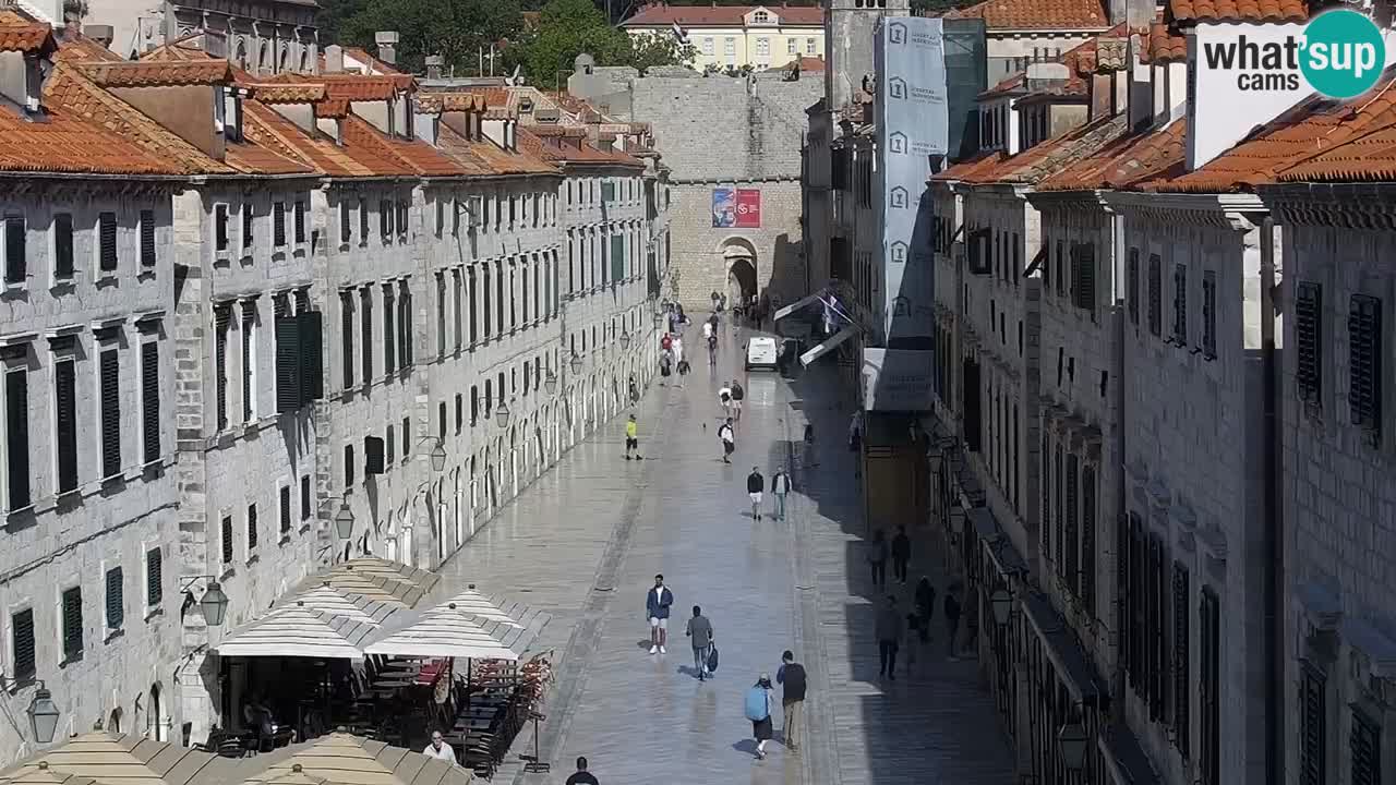 Kamera v živo Dubrovnik Stradun / Placa