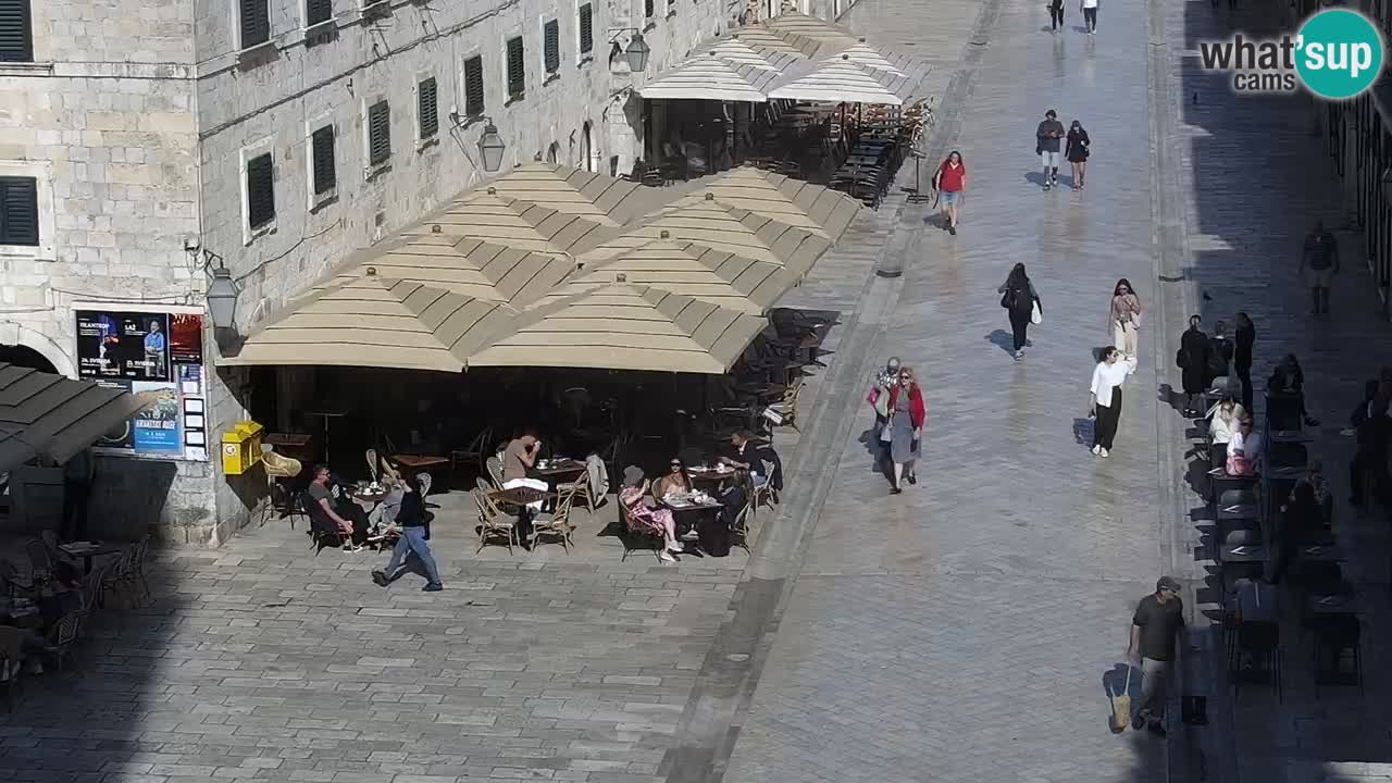 Webcam live Dubrovnik – panorama della città vecchia
