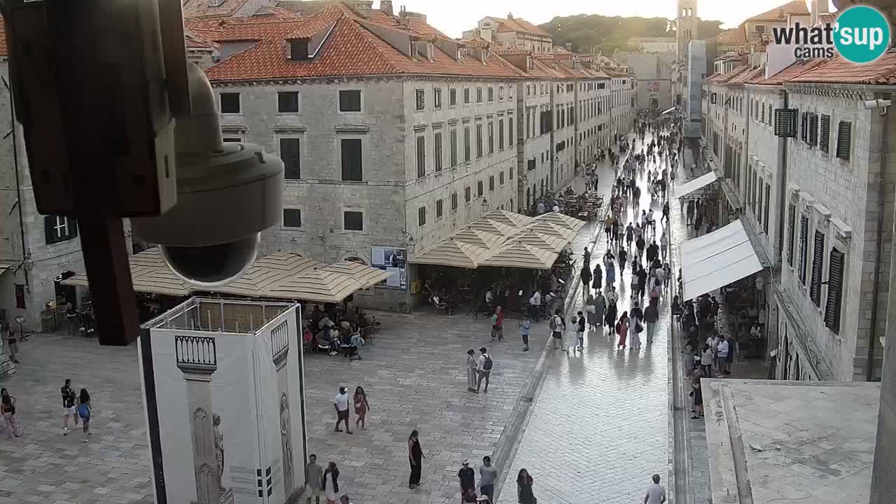 Kamera v zivo Dubrovnik – panorama na stari del mesta