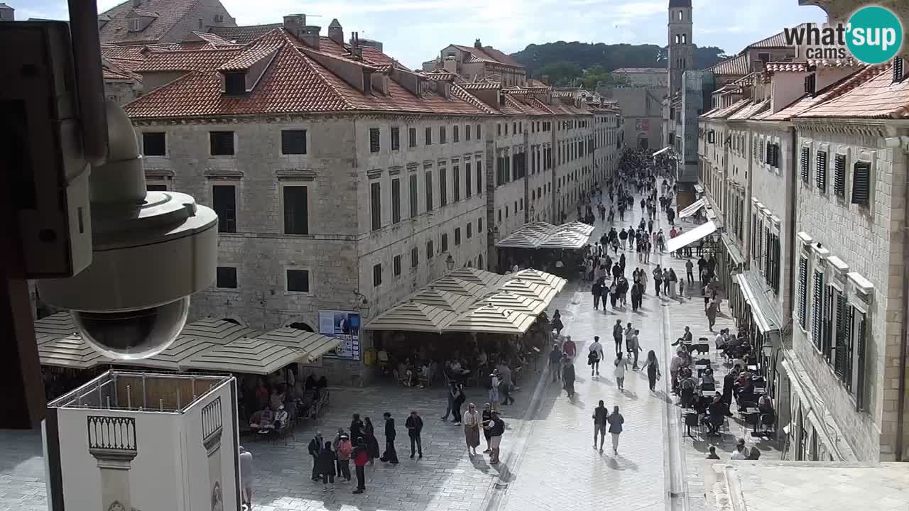 Kamera v živo Dubrovnik Stradun / Placa
