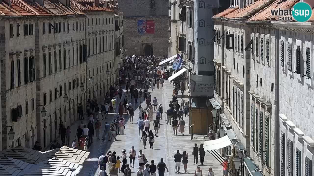 Webcam Ragusa (Dubrovnik) Stradun