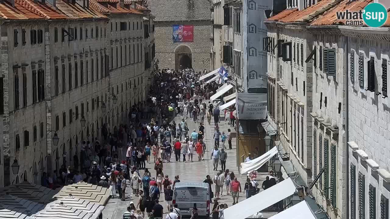 Webcam Ragusa (Dubrovnik) Stradun