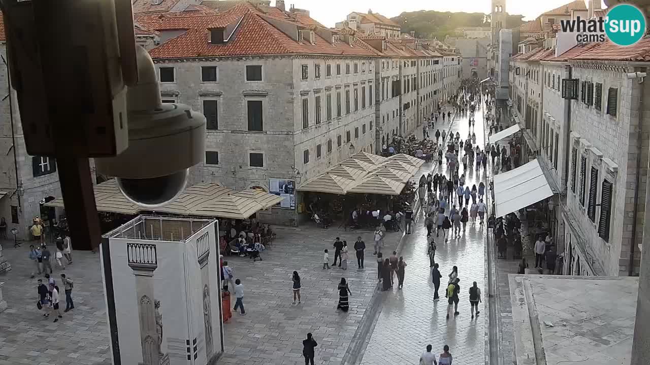 Kamera v živo Dubrovnik Stradun / Placa