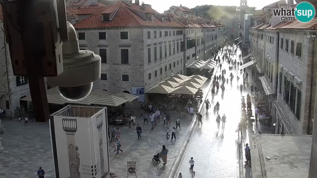 Live Webcam Dubrovnik Stradun